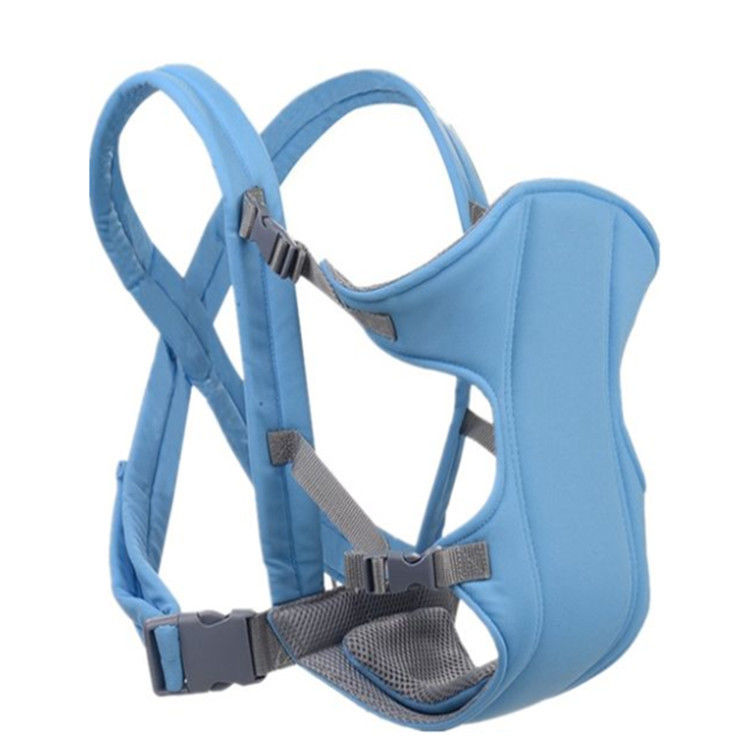 Pure Color Breathable Adjustable Ergonomic Baby Carrier Mesh Cloth